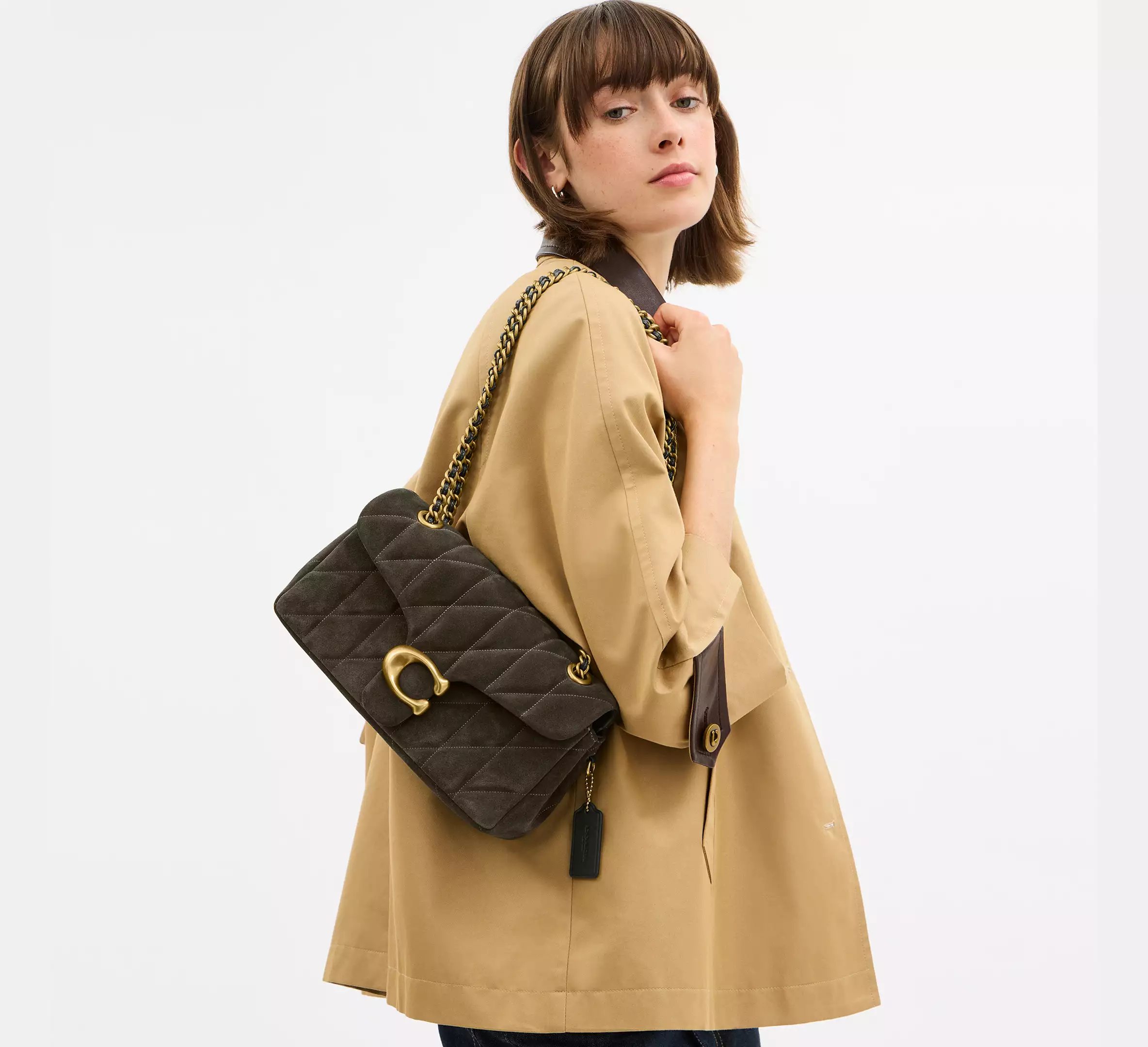 Tabby Shoulder Bag 26 With Quilting