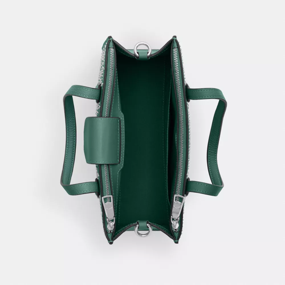 Nina Small Tote Bag With Signature Rivets