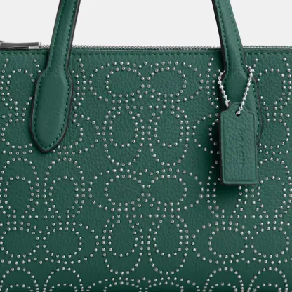 Nina Small Tote Bag With Signature Rivets