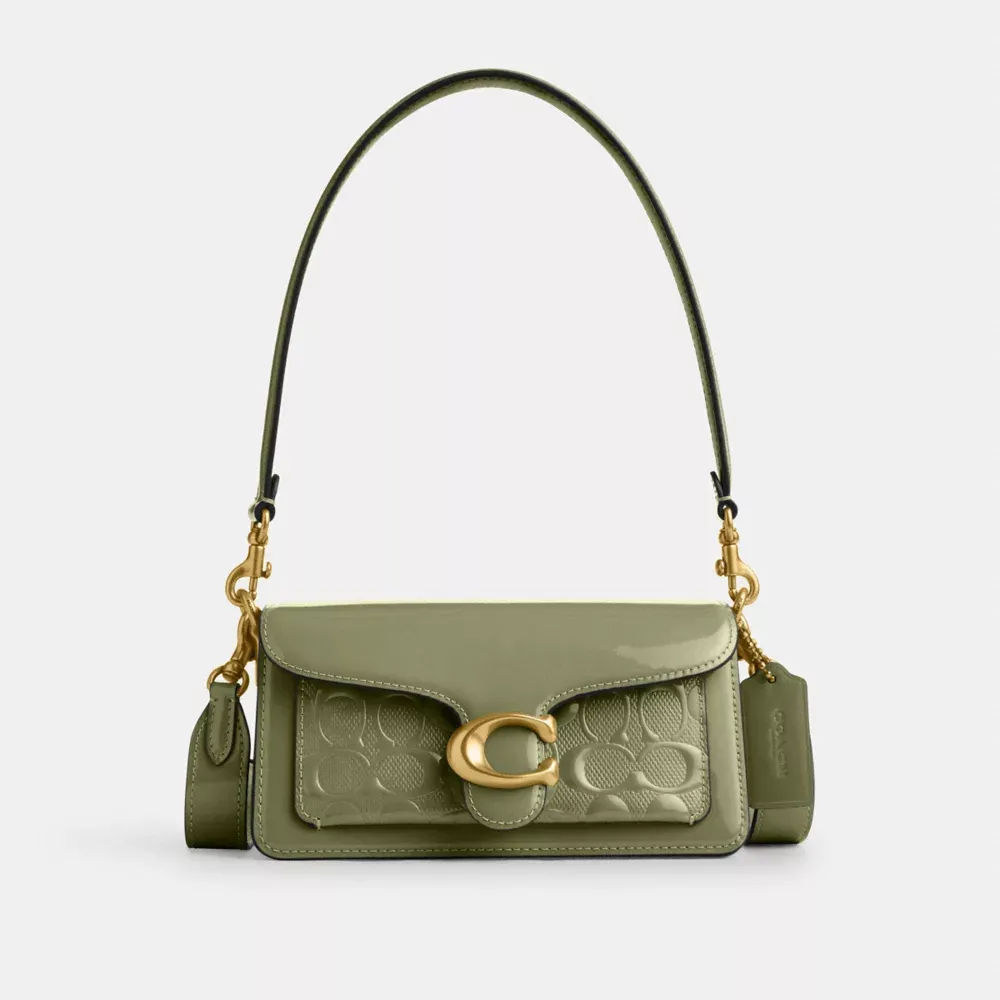 Tabby Shoulder Bag 20 In Signature Leather
