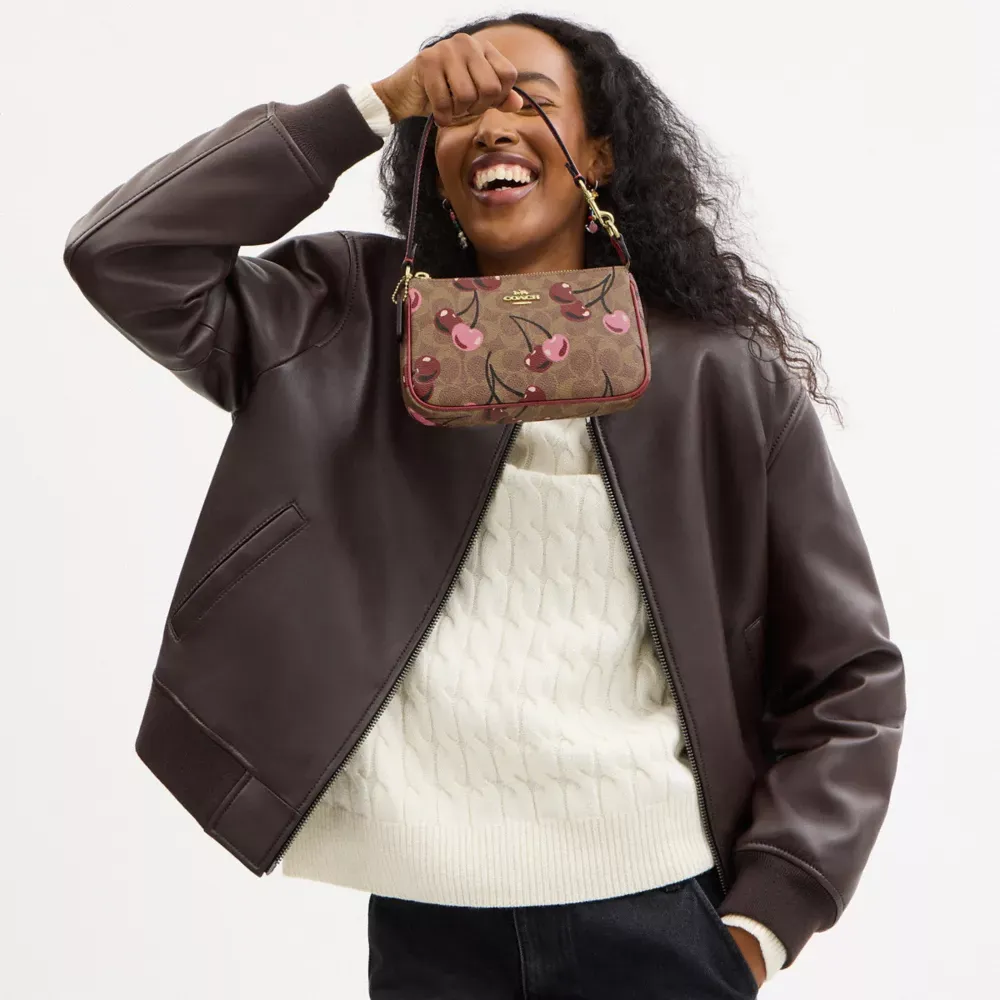 Nolita 19 In Signature Canvas With Cherry Print