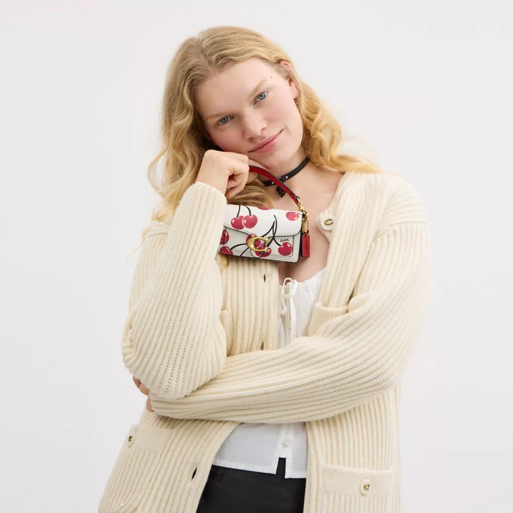 Tabby Bag 12 With Cherry Print