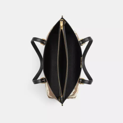 Mollie Tote Bag 25 In Signature Canvas With Floral Print