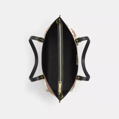 Mollie Tote Bag 25 In Signature Canvas With Floral Print