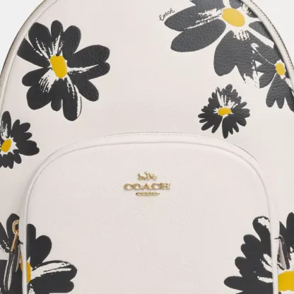 Court Backpack With Floral Print