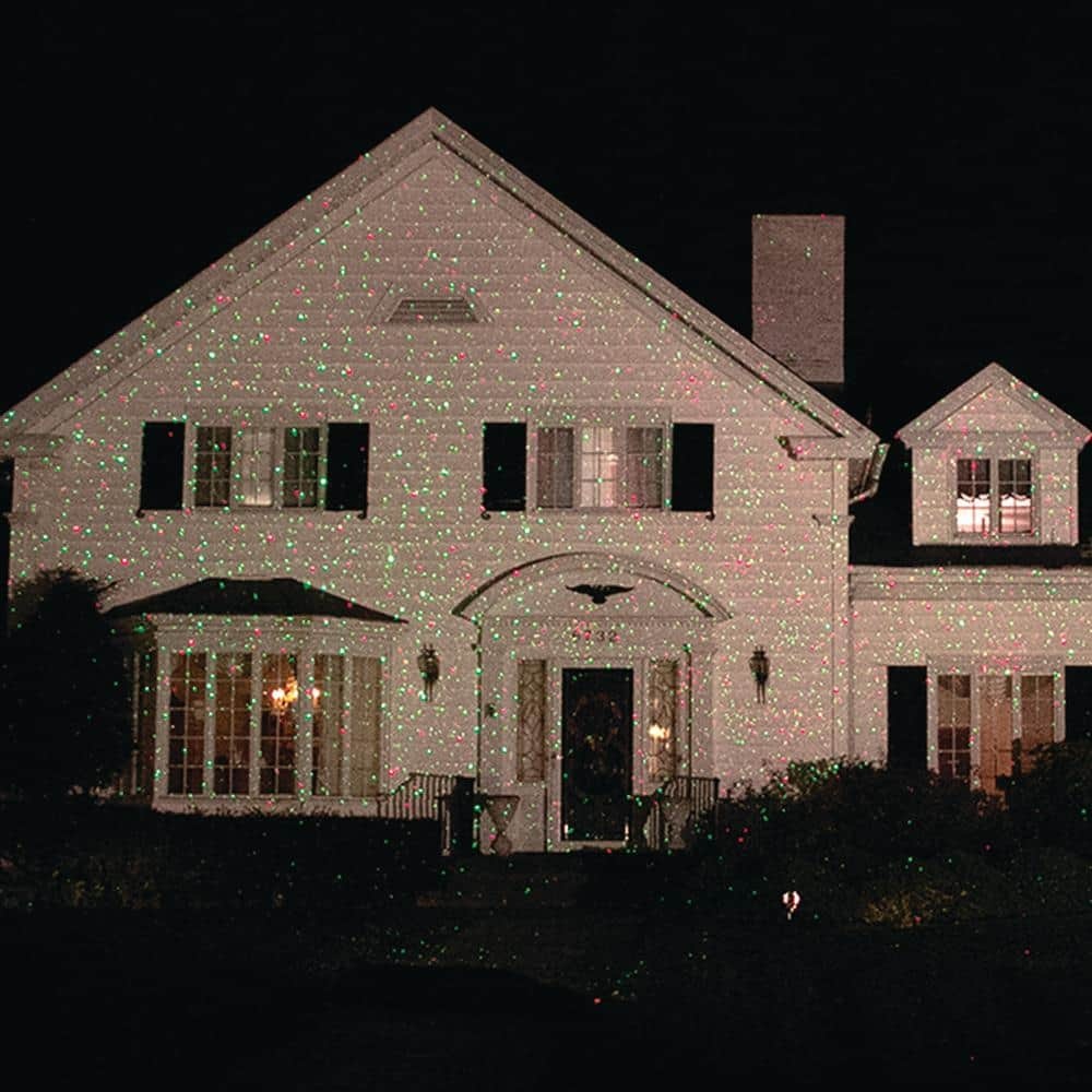 8 in. 9-Pattern Christmas Projector Light with Remote