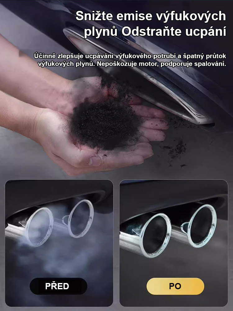 Špičkový výkonný třícestný čistič katalyzátoru