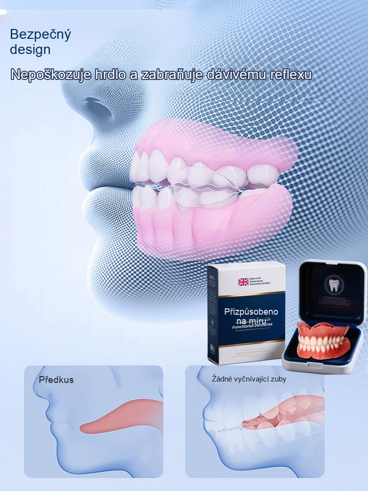 [Nový výzkum z Velké Británie] Silikonové zubní protézy