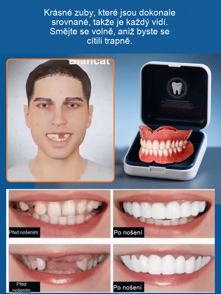 [Nový výzkum z Velké Británie] Silikonové zubní protézy