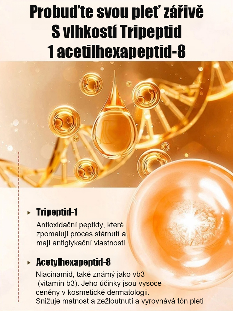 【3 dny bez vrásek】Zlatý kolagen proti vráskám krém