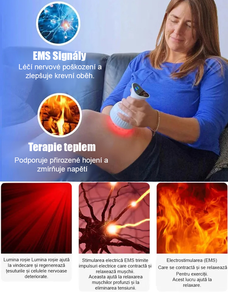 【Uvolnění celého těla】Přístroj pro hloubkovou terapii