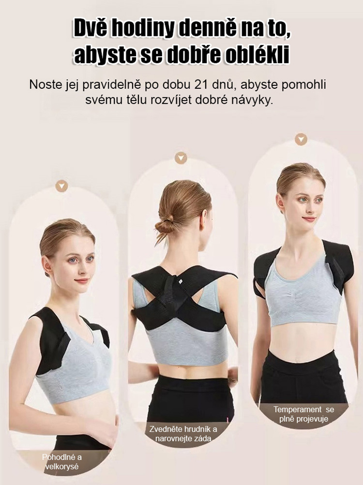 【Hvězdné tajemství těla】Zcela nový korekční pás na hrbení