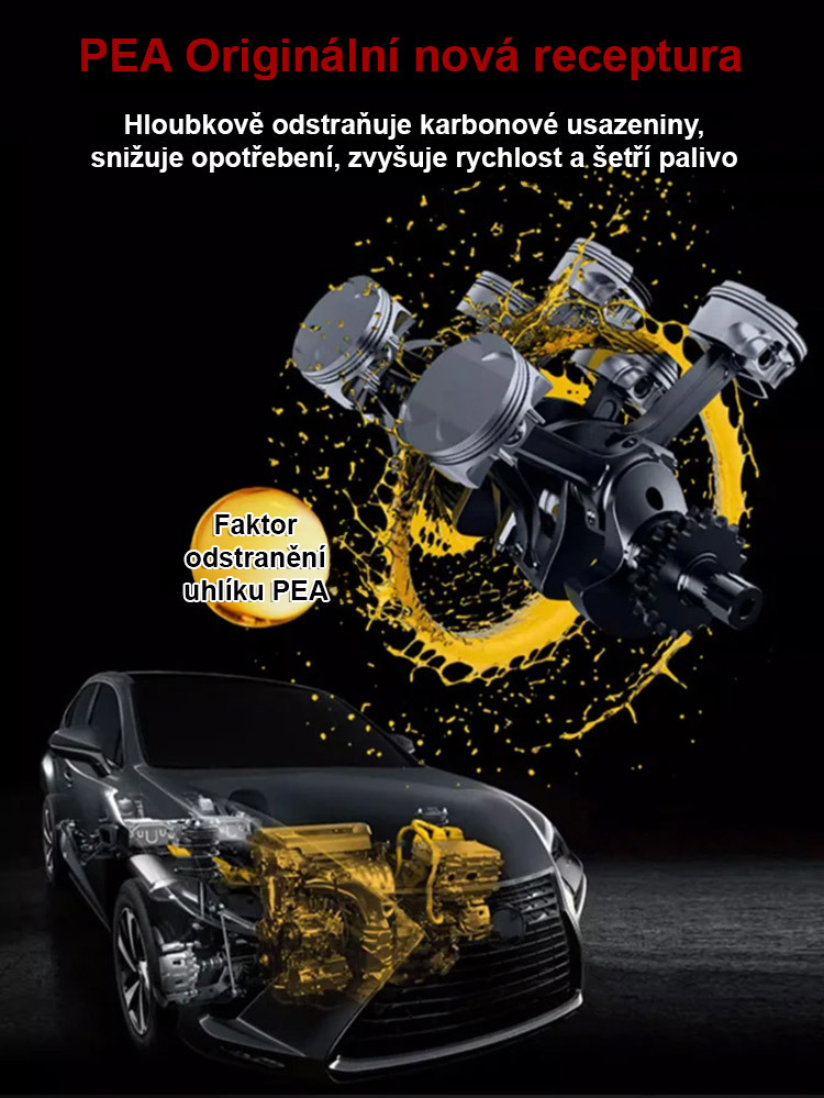 Špičkový výkonný třícestný čistič katalyzátoru