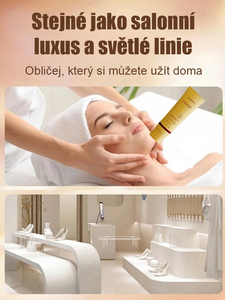 【3 dny bez vrásek】Zlatý kolagen proti vráskám krém