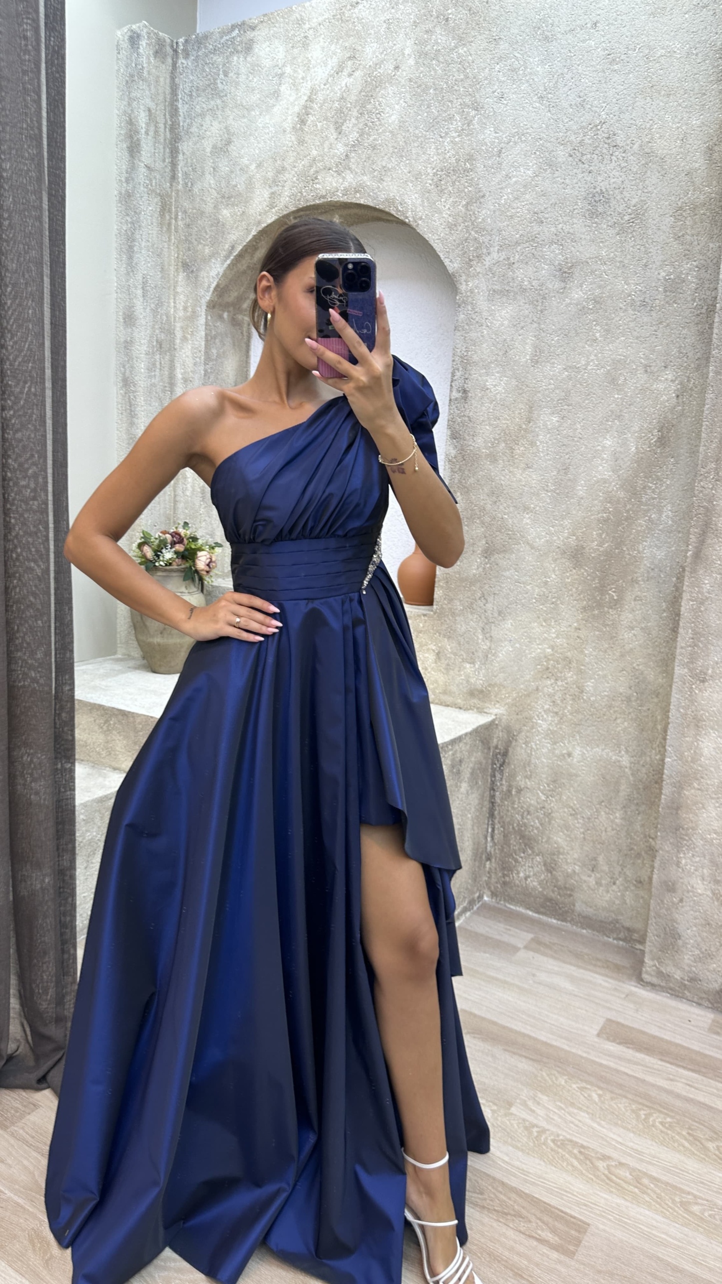 Floral Tube Top Casual Dress