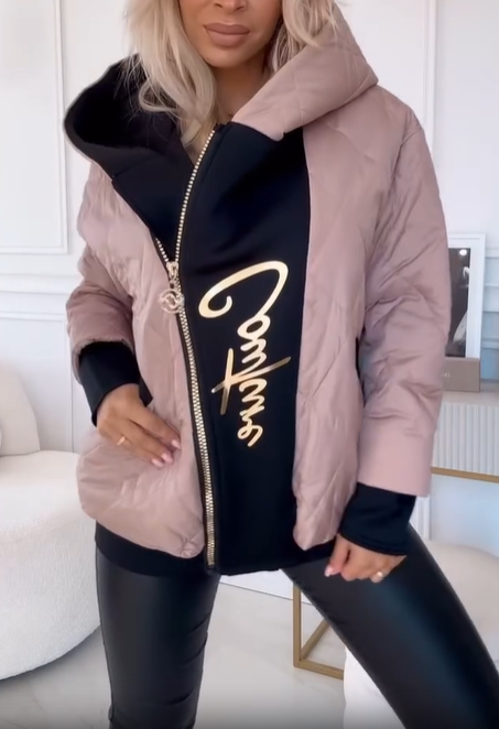 Zip - Up Hooded Coat