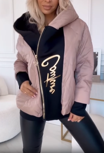 Zip - Up Hooded Coat