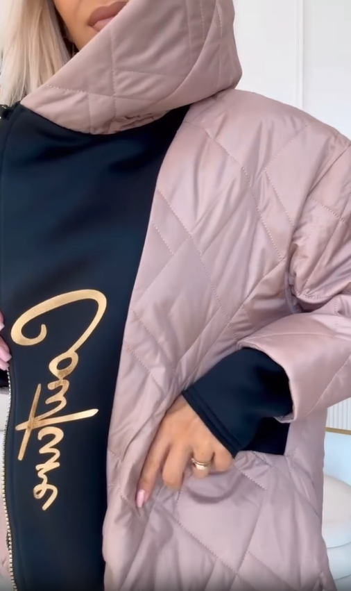 Zip - Up Hooded Coat