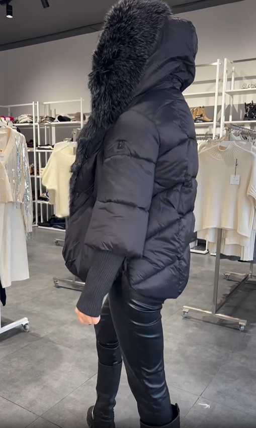 Faux Fur - Trimmed Down Jacket