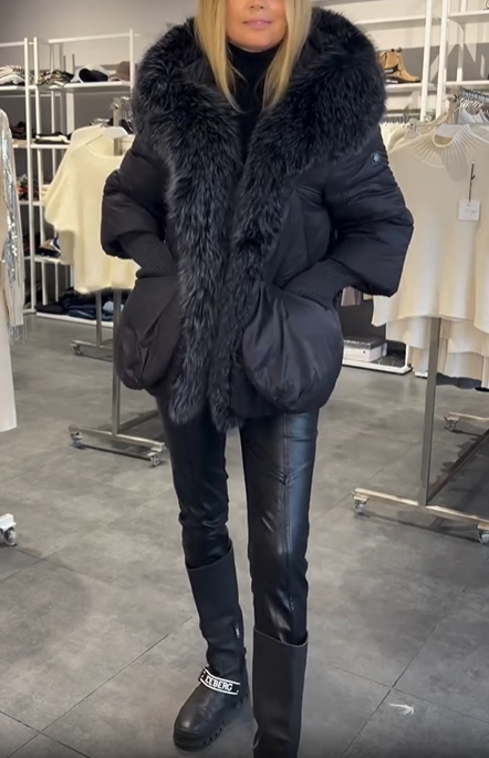 Faux Fur - Trimmed Down Jacket