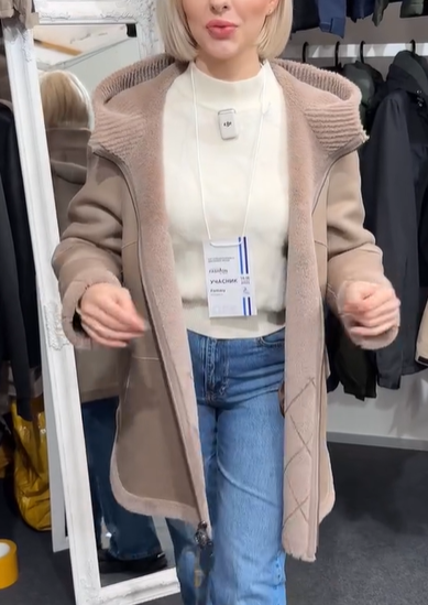 Reversible Shearling - Style Coat