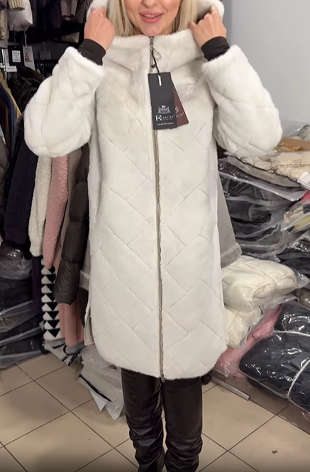 Reversible Faux Fur and Suede - Style Coat