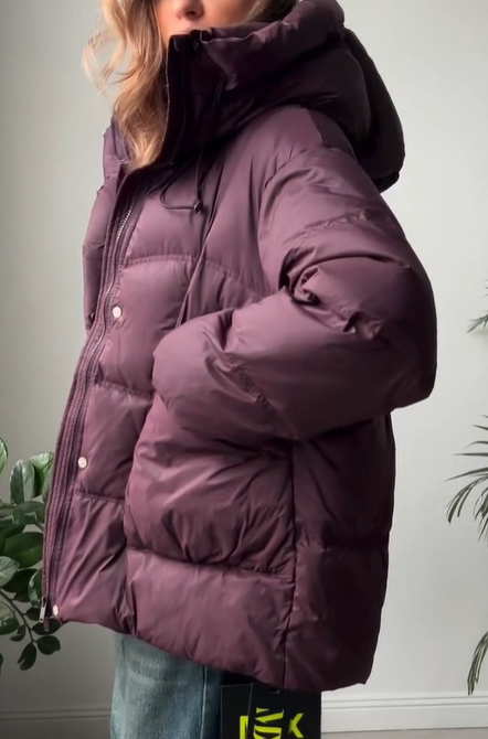 Puffy Hooded Puffer Jacket