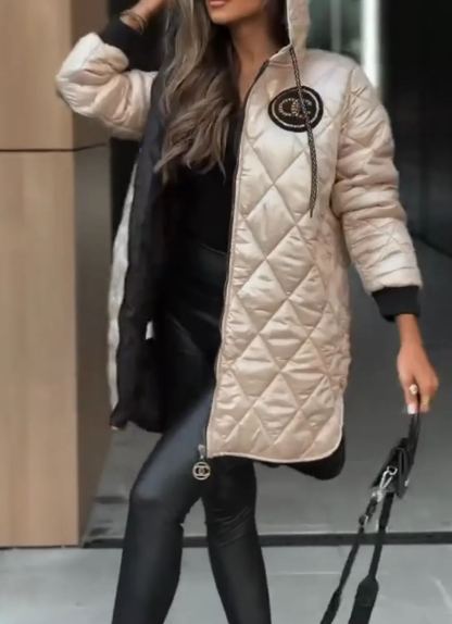 [Copy]Black Hooded Puffer Jacket