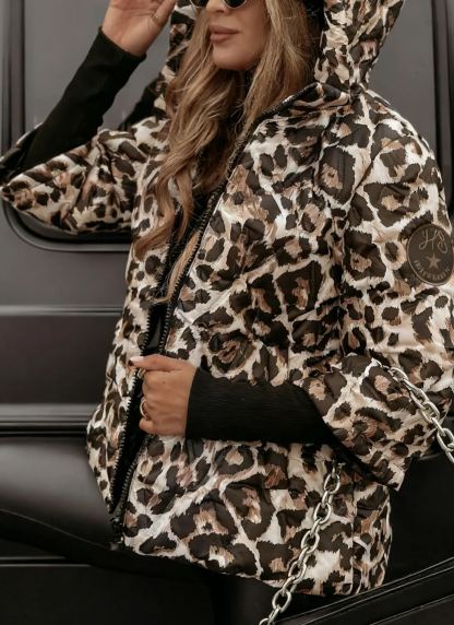 Quiet Afternoon burgundy short quilted jacket