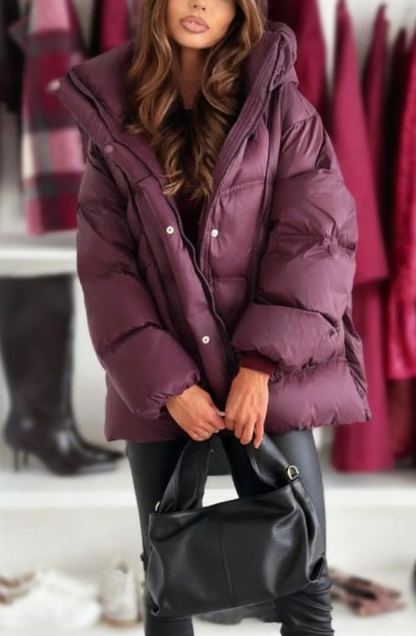 Puffy Hooded Puffer Jacket