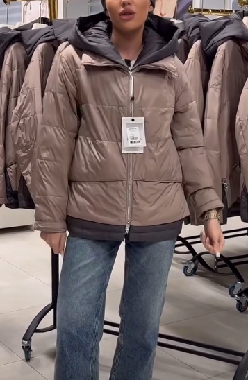 Quilted Hooded Puffer Jacket