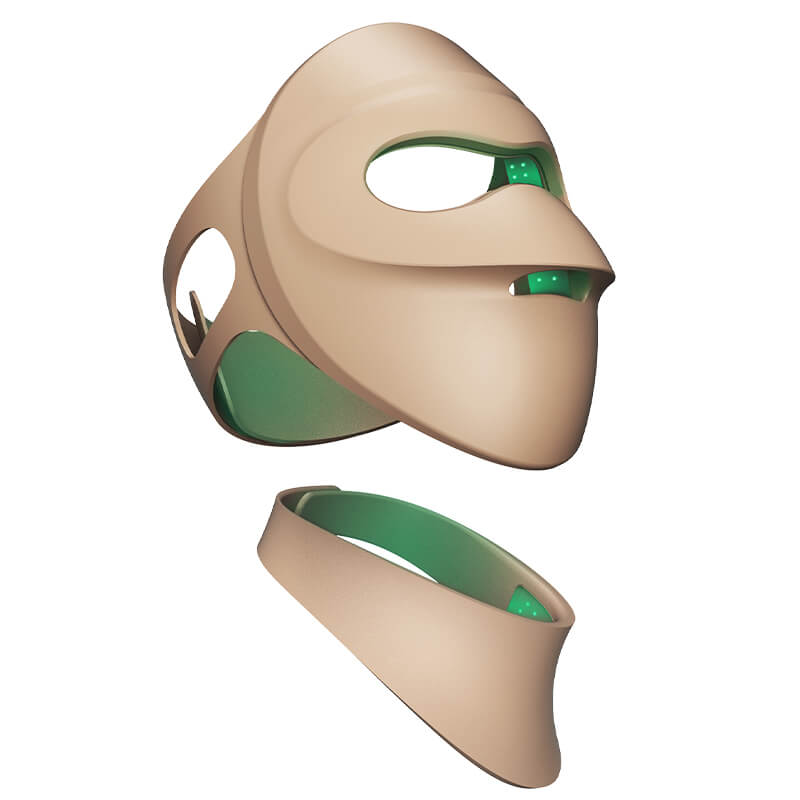 Mascarilla Facial LED con 4 Colores - Series 2