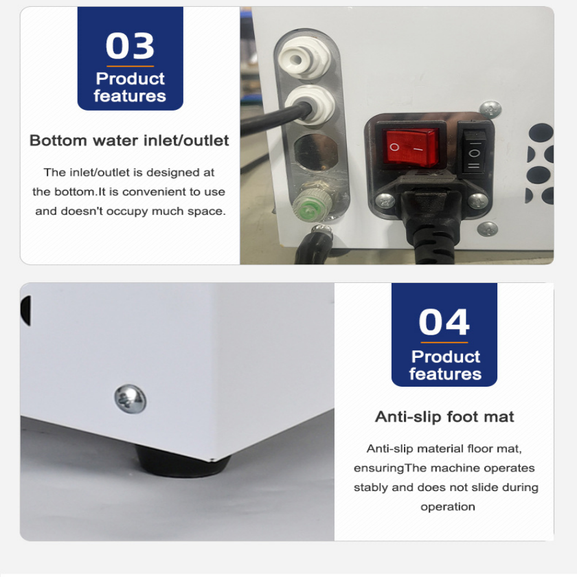 70-80kg button-type ice maker