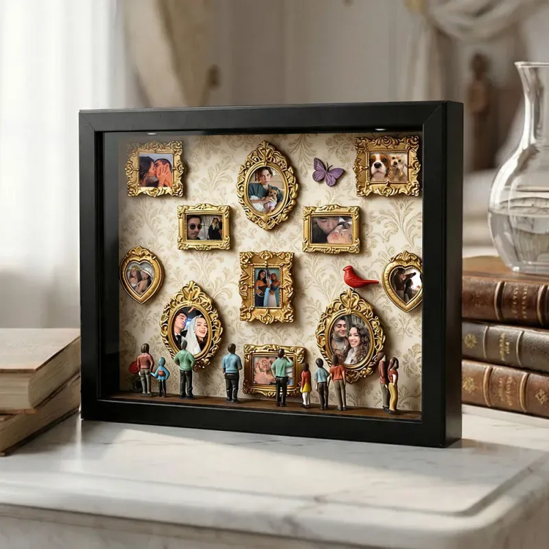 Museum of Us Frame: Personalized Meaningful Couples Gift for Valentine's Day & Anniversary