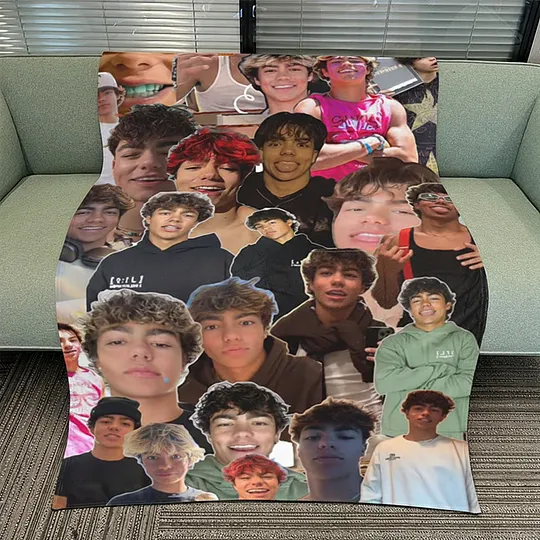 Custom Multi-Faces Blanket - Gift Idea For Woman/Man