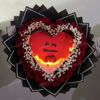 Everlasting Glitter Roses - Burnaway Edition