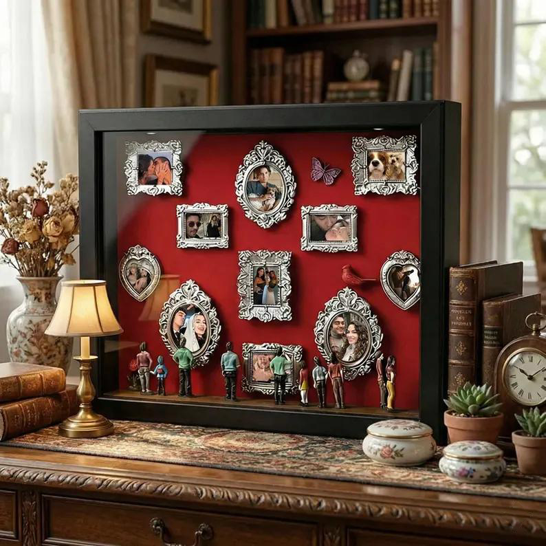 Museum of Us Frame: Personalized Meaningful Couples Gift for Valentine's Day & Anniversary