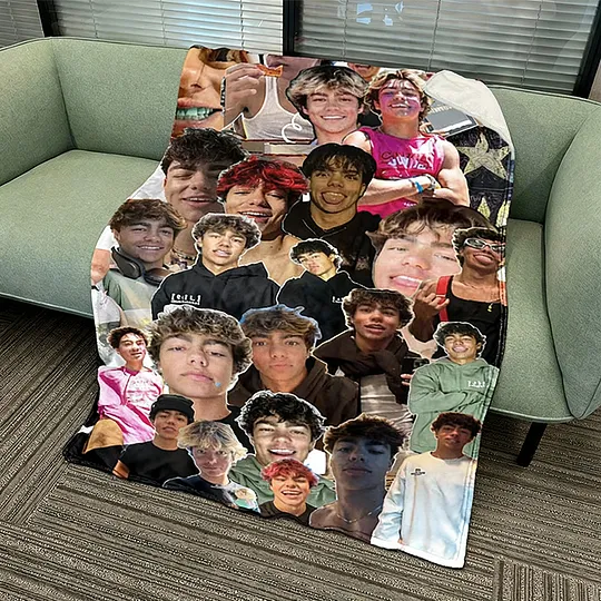 Custom Multi-Faces Blanket - Gift Idea For Woman/Man