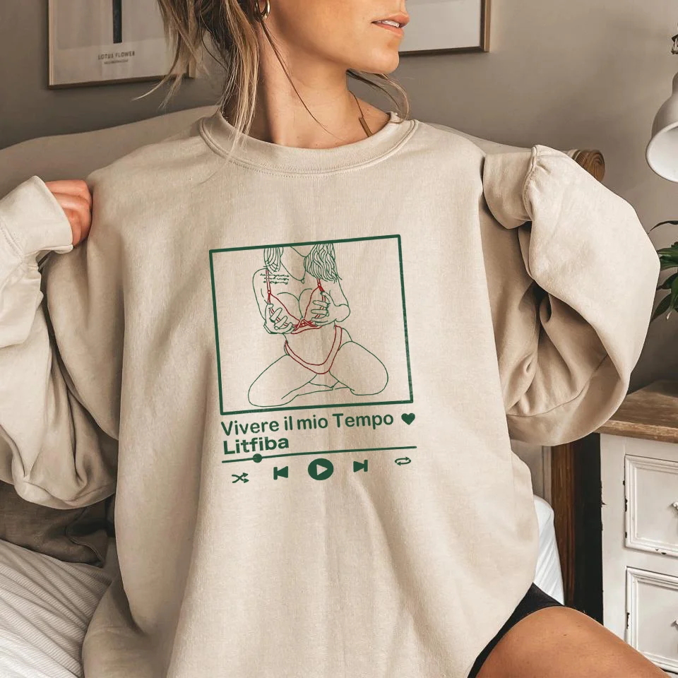 Spicy Custom embroidered Hoodie-Romantic Anniversary Keepsake Gift