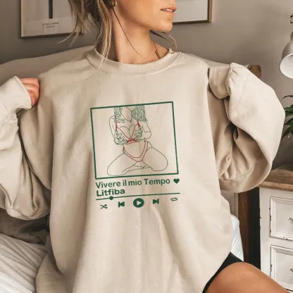 Spicy Custom embroidered Hoodie-Romantic Anniversary Keepsake Gift