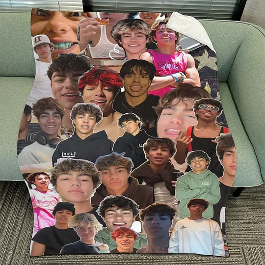 Custom Multi-Faces Blanket - Gift Idea For Woman/Man