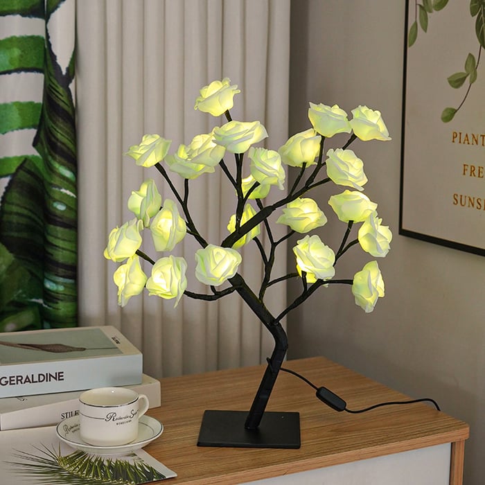 💕Forever Rose Tree Lamp💕Best Christmas Gift for Mom And Wife(Buy More Save More)-forlovever