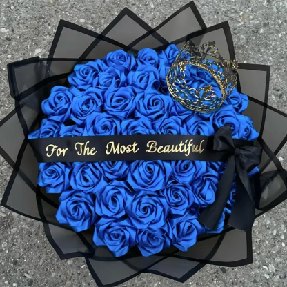 Eternal Roses - HandMade From Satin Ribbon(Never Wither)-forlovever