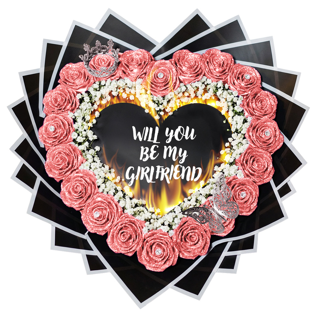 Everlasting Glitter Roses - Burnaway Edition