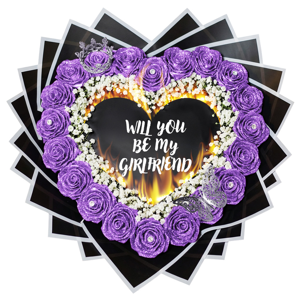 Everlasting Glitter Roses - Burnaway Edition