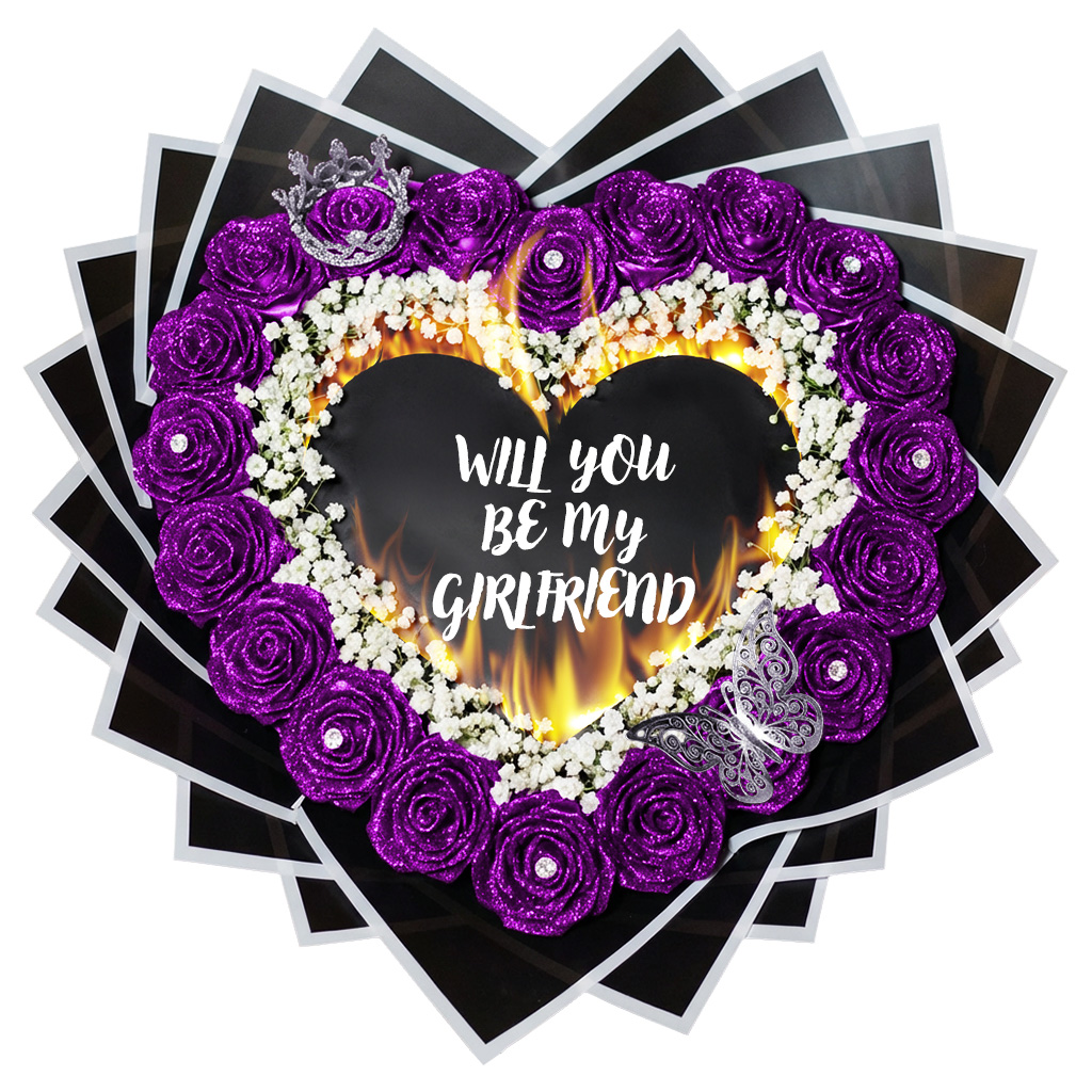 Everlasting Glitter Roses - Burnaway Edition