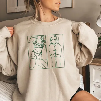 Spicy Custom embroidered Hoodie-Romantic Anniversary Keepsake Gift
