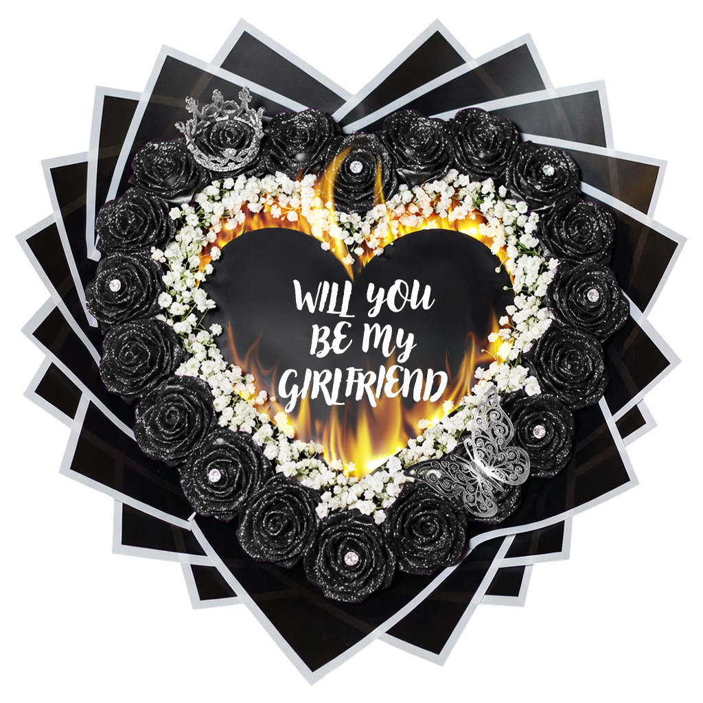 Everlasting Glitter Roses - Burnaway Edition