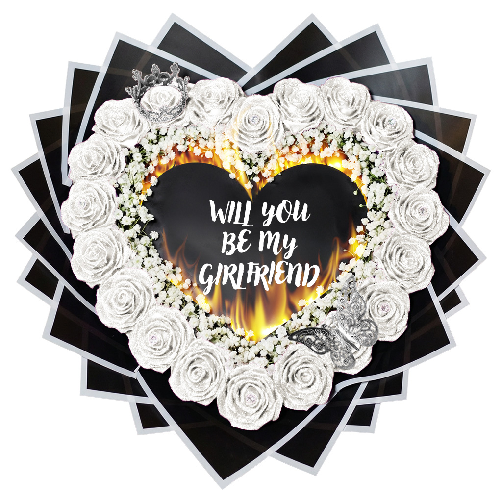 Everlasting Glitter Roses - Burnaway Edition