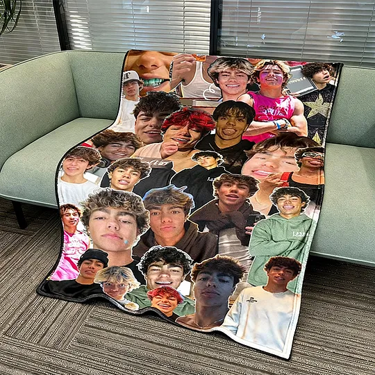 Custom Multi-Faces Blanket - Gift Idea For Woman/Man
